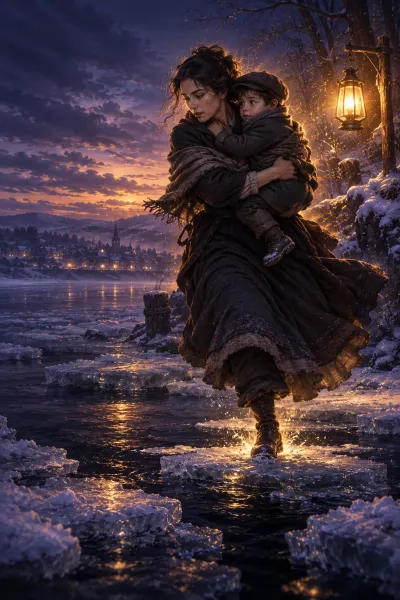 Kirjan Setä Tuomon tupa kansi, kirjoittanut Harriet Beecher Stowe